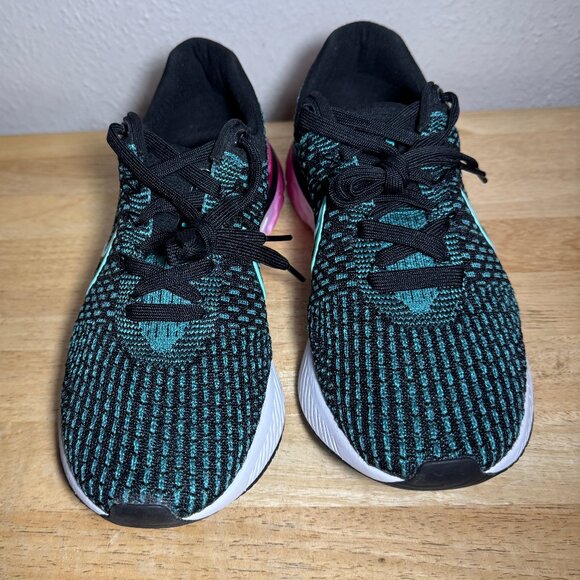 This is a pair of Nike React Infinity Run FK (fly knit) in a women's size 9.5. - Picture 2 of 7